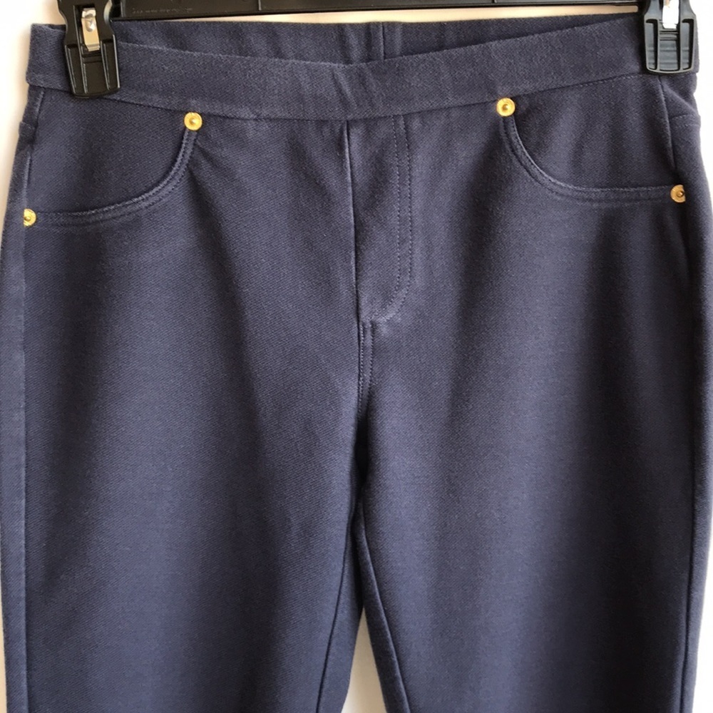 MICHAEL Michael Kors navy stretch skinny pants, S - Picture 2 of 12